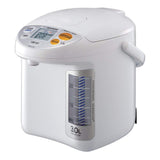 Zojirushi CD-LFC30 Panorama Window Micom Water Boiler and Warmer, 101 oz/3.0 L, White Includes 2 Espresso Cups and 2 Mugs Bundle