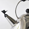 Alessi 9093 B Shpd. Kettle Bird Shaped Whistle M.B, Black