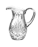 Barski - Hand Cut - Mouth Blown - Crystal Pitcher - 52oz. - 10.25