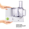 Braun FP3020 12 Cup Food Processor Ultra Quiet Powerful motor, includes 7 Attachment Blades + Chopper and Citrus Juicer , Made in Europe with German Engineering