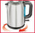 GOLDA INC. Stainless Steel Turkish Tea Maker, Samovar, Electric Kettle, with Boil-Dry Protection