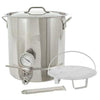 Bayou Classic 800-416 16 Gallon Stainless Steel 6 Piece Brew Kettle