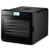 Magic Mill Food Dehydrator Machine - Easy Setup, Digital Adjustable Timer, Temperature Control |  Keep Warm Function | Dryer for Jerky, Herb, Meat, Beef, Fruit and To Dry Vegetables | Over Heat Protection | 7 Stainless Steel trays