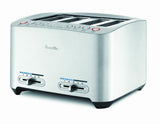 Breville BTA840XL Die-Cast 4-Slice Smart Toaster