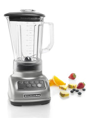 KitchenAid KSB1570SL 5-Speed Blender with 56-Ounce BPA-Free Pitcher - Silver