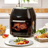 Power AirFryer XL 6 QT Power Air Fryer Oven With 7 in 1 Cooking Features with Professional Dehydrator and Rotisserie Rotisserie Rotisserie