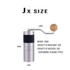 1Zpresso Manual Coffee Grinder JX Series Light Gray