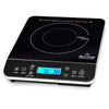 Duxtop Portable Induction Cooktop, Countertop Burner Induction Hot Plate with LCD Sensor Touch 1800 Watts, 9600LS Silver