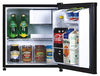 1.6-1.7 Cubic Foot Fridge, Black