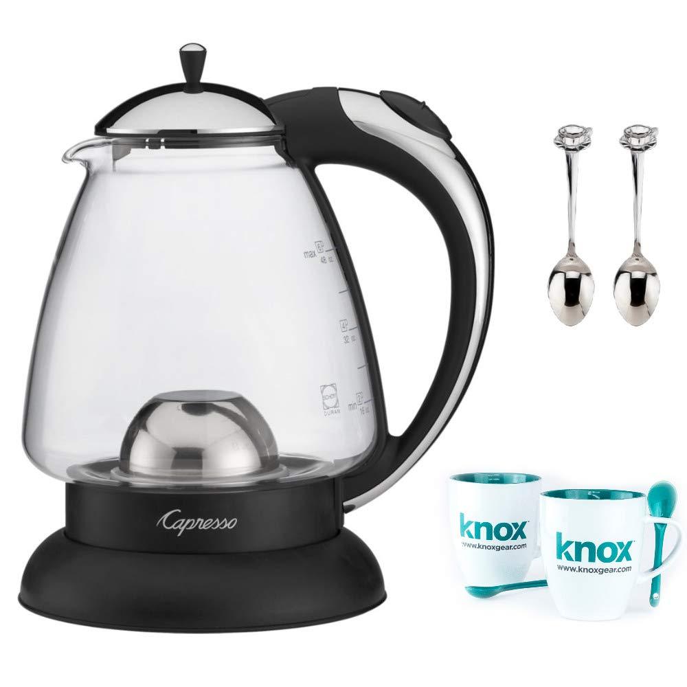 Capresso H2O Classic Glass Water Kettle Bundle