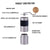 1Zpresso Manual Coffee Grinder JX Series Light Gray