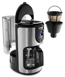 KitchenAid KCM111OB 12-Cup Glass Carafe Coffee Maker - Onyx Black