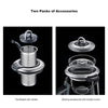 Buydeem K2973 Flagship Health- Care Beverage Tea Maker and Kettle, 8-in-1 Programmable Brew Cooker Master, 1.5L, Silvery