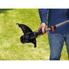 BLACK+DECKER LST136W 40V MAX Lithium Ion String Trimmer, 13