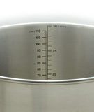 Kegco 30 Gallon Brew Kettle with Thermometer & 3-Piece Ball Valve