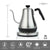 Electric Gooseneck Kettle with Temperature Presets - 1L Electric Tea Pot Kettles with Temperature Control - Stainless Steel Coffee Teapots Kettle and Electric Teapot Pour Over