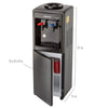 Farberware FW29919 Freestanding Hot and Cold Water Cooler Dispenser, Black