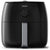 Philips Twin TurboStar Technology XXL Airfryer with Fat Reducer, Analog Interface, 3lb/4qt, Black -  HD9630/98