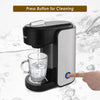 CHULUX Single Serve Coffee Maker,Stainless Steel Coffee Brewer with Gradient Water Reservoir,Auto Shut Off,1000 Watts