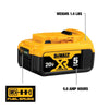 DEWALT DCB205 20V MAX XR 5.0Ah Lithium Ion Battery-Pack