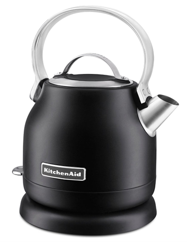 KitchenAid KEK1222BM 1.25-Liter Electric Kettle, Black Matte