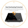 Portable Induction Cooktop, iSiLER 1800W Sensor Touch Electric Induction Cooker Cooktop with Kids Safety Lock, Countertop Burner with Timer, 9 Power Levels Suitable for Iron, Stainless Steel Cookware