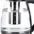 1.8L Electric Glass Kettle Tea Kettle Double Metal Temperature Control with LED Light