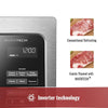 Toshiba EM245A5C-SS Microwave Oven with Inverter Technology, LCD Display and Smart Sensor, 1.6 Cu.ft/1250W, Stainless Steel