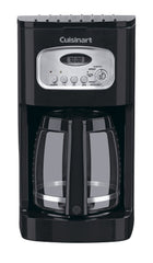 Cuisinart Programmable Coffeemaker Digital, Filter Brew 12 Cup Black Charcoal Water Filter
