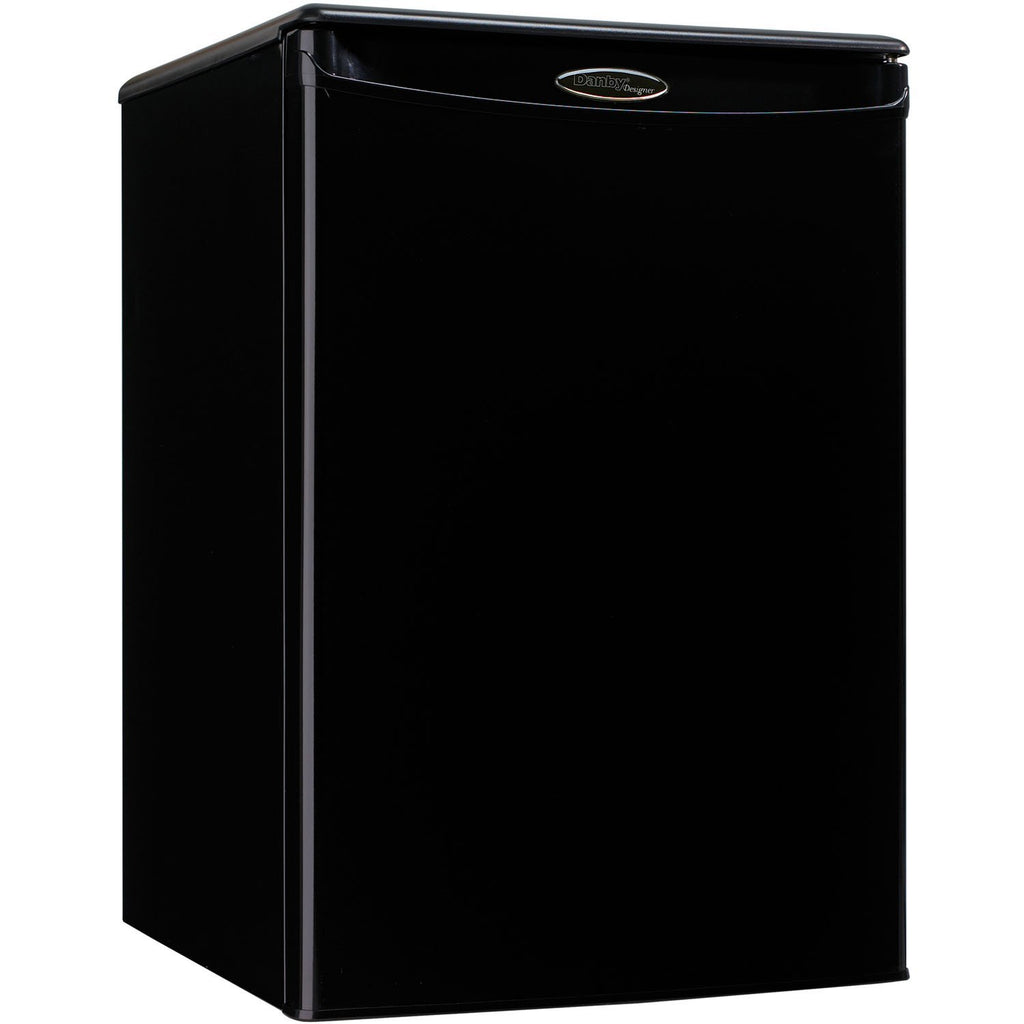 Danby DAR026A1BDD-3 Compact Refrigerator, 115 V, 15 A, 1 Door, 2.6 cu-ft, Black