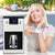 Coffee Machine,PowerDoF Glass Carafe Programmable Coffee Maker