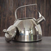 Riwendell Stainless Steel Whistling Tea Kettle 2.6 Quart Mirror Finish Stove Top Teapot (GS-04302-2.5L)