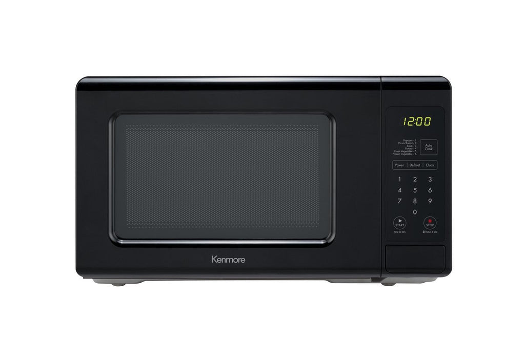 Kenmore 70719 Countertop Microwave, 0.7 cu ft, Black