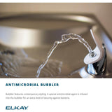 Elkay EZS8L Wall Mount Non-Filtered ADA Cooler, 8 GPH, Light Gray Granite