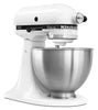 KitchenAid KSM75WH Classic Plus Series 4.5-Quart Tilt-Head Stand Mixer, White