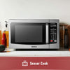 Toshiba EM245A5C-SS Microwave Oven with Inverter Technology, LCD Display and Smart Sensor, 1.6 Cu.ft/1250W, Stainless Steel