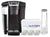 PureWater Filters bundle K1500 Commercial Single Serve Coffee Brewer by Keurig with 6 Charcoal Water Filters and Holder by PureWater Filters