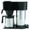 BUNN BT Velocity Brew 10-Cup Thermal Carafe Home Coffee Brewer, Black