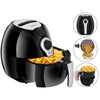 SUPER DEAL 1500W Electric Air Fryer W/Timer, Temperature Control, Detachable Basket Handles Free Oil (#3)