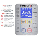 Instant Pot DUO Plus 60, 6 Qt 9-in-1 Multi- Use Programmable Pressure Cooker, Slow Cooker, Rice Cooker, Yogurt Maker, Egg Cooker, Saut, Steamer, Warmer, and Sterilizer (Renewed)