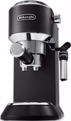 DeLonghi America, Inc EC685BK Dedica Deluxe Espresso, Black Includes Frothing Pitchers, Coffee Measure & 2 Espresso Cups Bundle