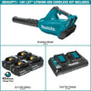 Makita XBU02PT1 18V X2 (36V) Blower Kit with 4 Batteries