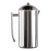 Frieling USA Double Wall Stainless Steel French Press Coffee Maker with Zero Sediment Dual Screen, Polished, 44-Ounce