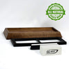 Whetstone Knife Sharpening 4 Stone Set - Shā-pu is a Premium Sharpening set with 2 Side Grits each of 240/800, 600/1500, 1000/3000 & 5000/10000 | Includes Bamboo Base, Flattening Stone and Angle Guide