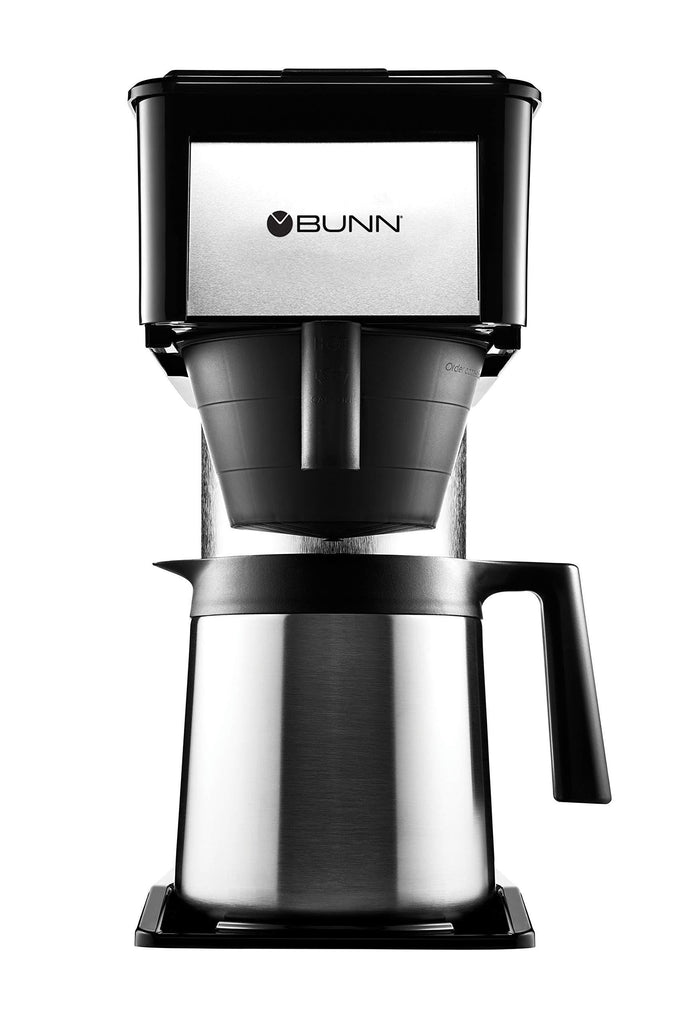 BUNN BTX-B(D) ThermoFresh High Altitude 10-Cup Home Thermal Carafe Coffee Brewer, Black