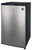 RCA 3.2 Cu Ft Compact Fridge, Mini Refrigerator, Stainless Steel