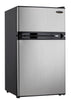 Danby DCR031B1BSLDD 3.1 cu. ft. 2 Door Compact Refrigerator, Steel