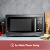 Toshiba  EM131A5C-BS Microwave Oven with Smart Sensor, Easy Clean Interior, ECO Mode and Sound On/Off, 1.2 Cu.ft, 1100W, Black Stainless Steel