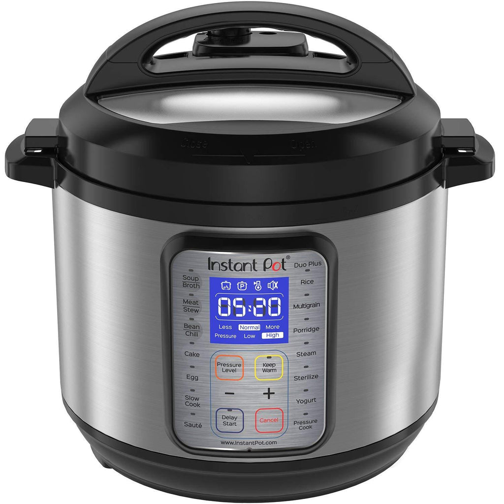 Instant Pot DUO Plus 60, 6 Qt 9-in-1 Multi- Use Programmable Pressure Cooker, Slow Cooker, Rice Cooker, Yogurt Maker, Egg Cooker, Saut, Steamer, Warmer, and Sterilizer (Renewed)