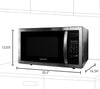 Farberware FMWO11AHTBKB 1.1 Cu. Ft. 1000-Watt Microwave Oven, Stainless Steel